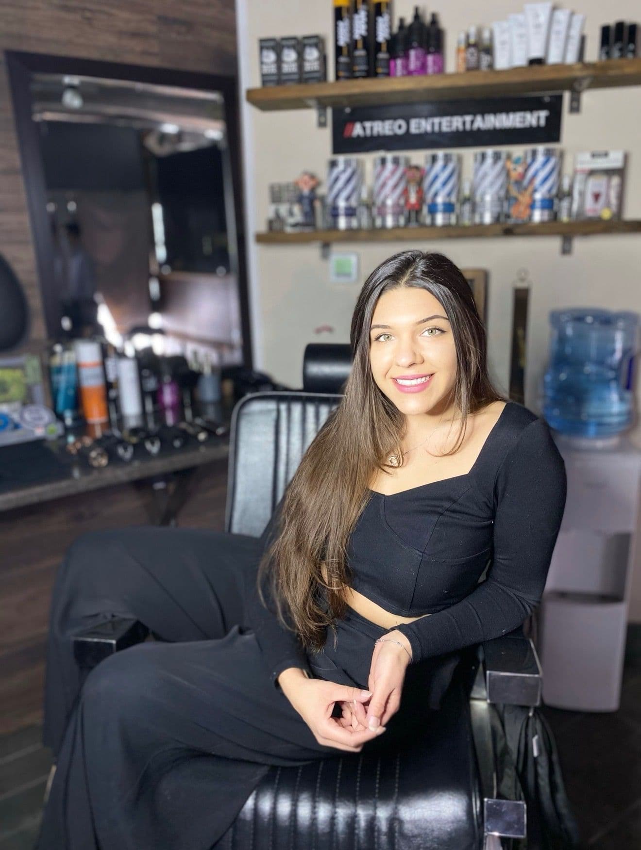 Khadijah Choudhury, master barber