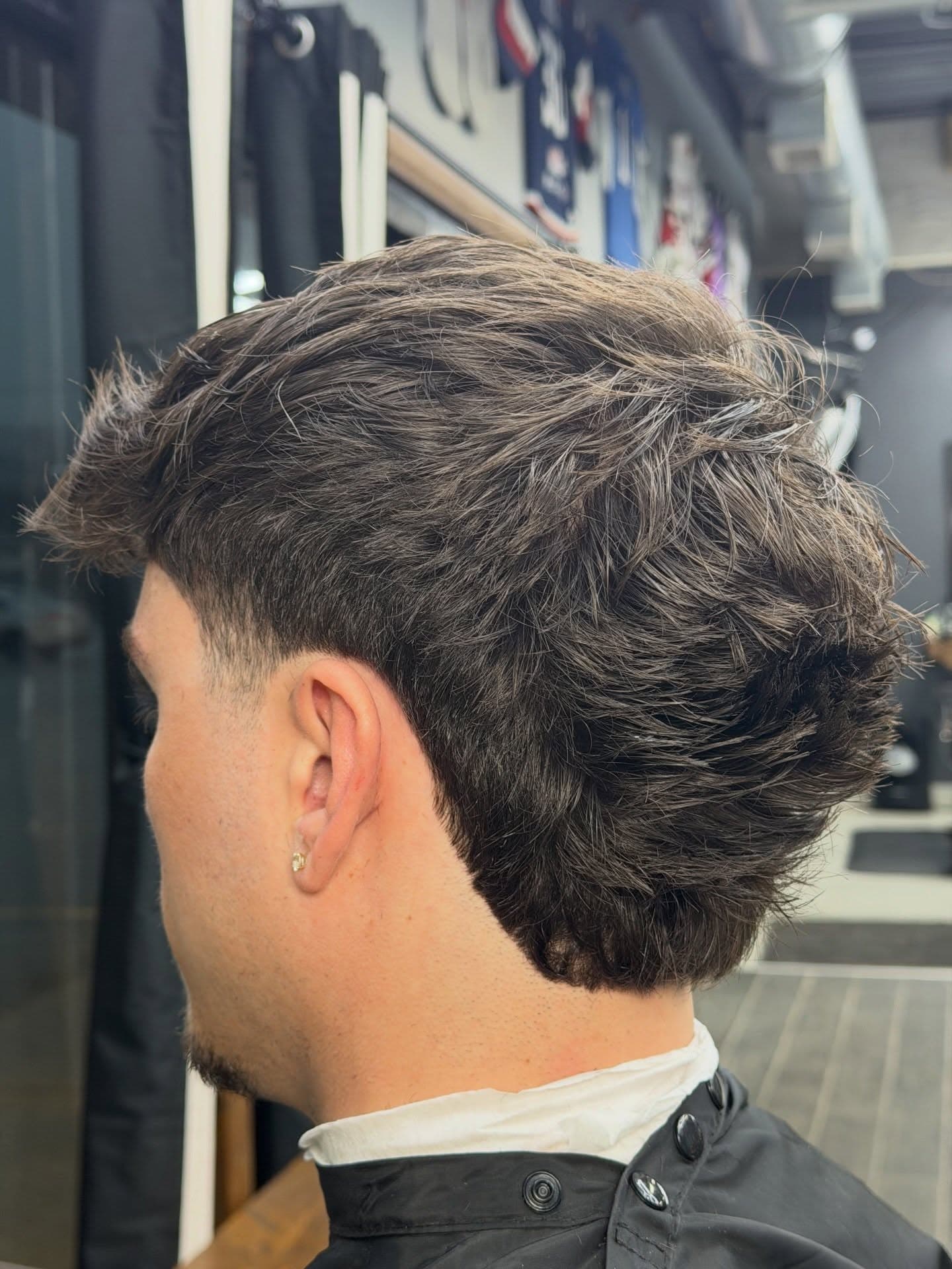 A fresh cut finished at The Barber Lounge
