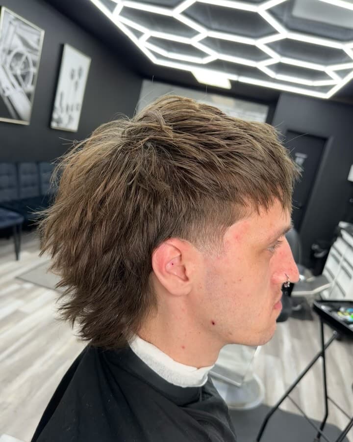 Textured mullet cut by Rahiem
