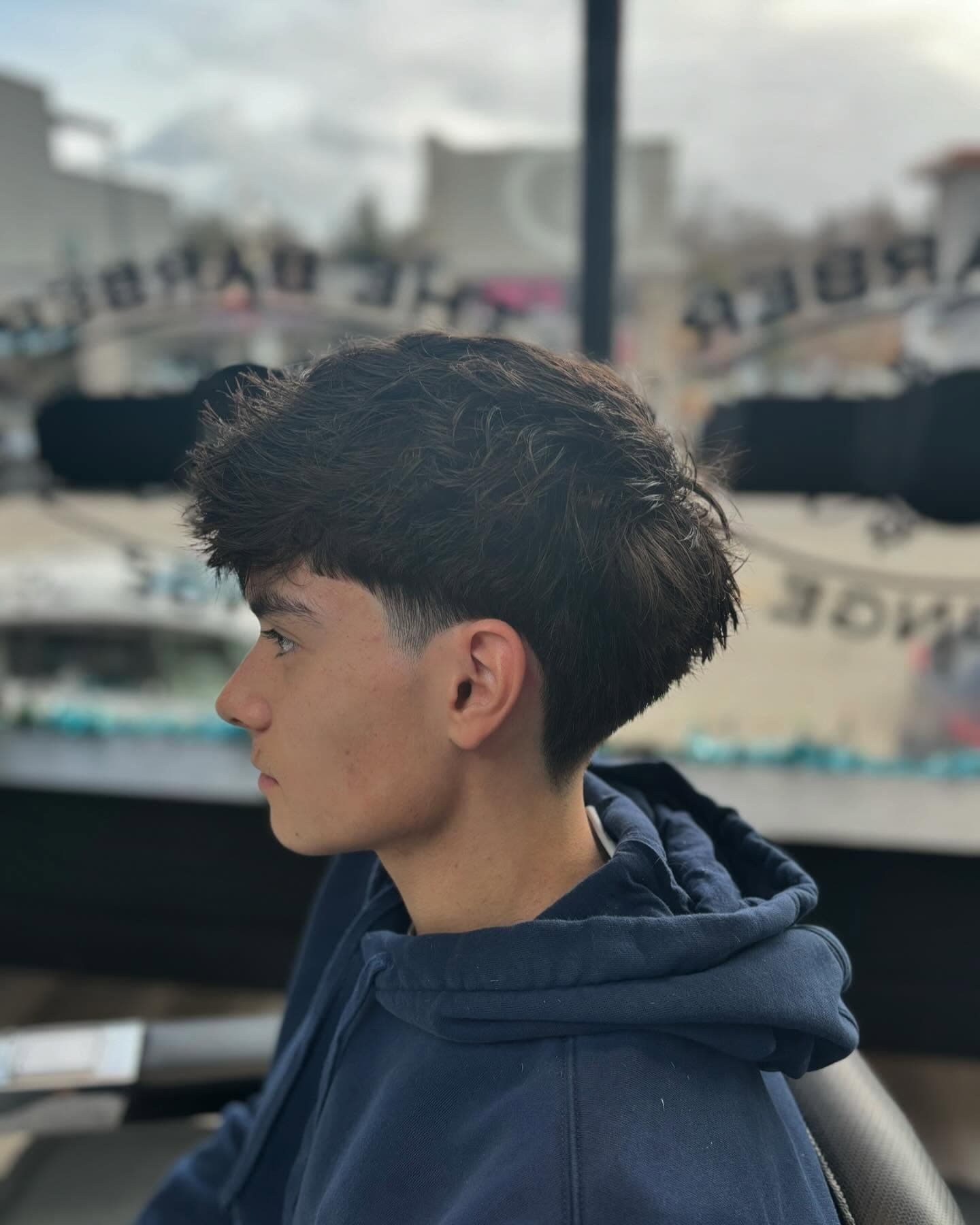 Textured blowout taper by Darragh